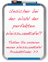 Weisswandtafel Produktfinder